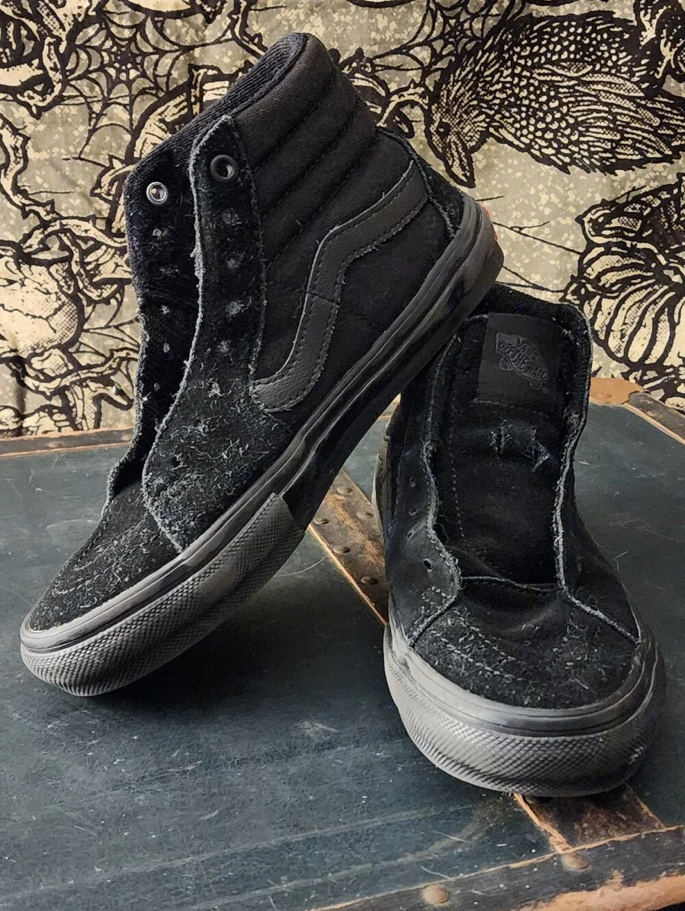 Vans Off The Wall Black High-Top Sneakers